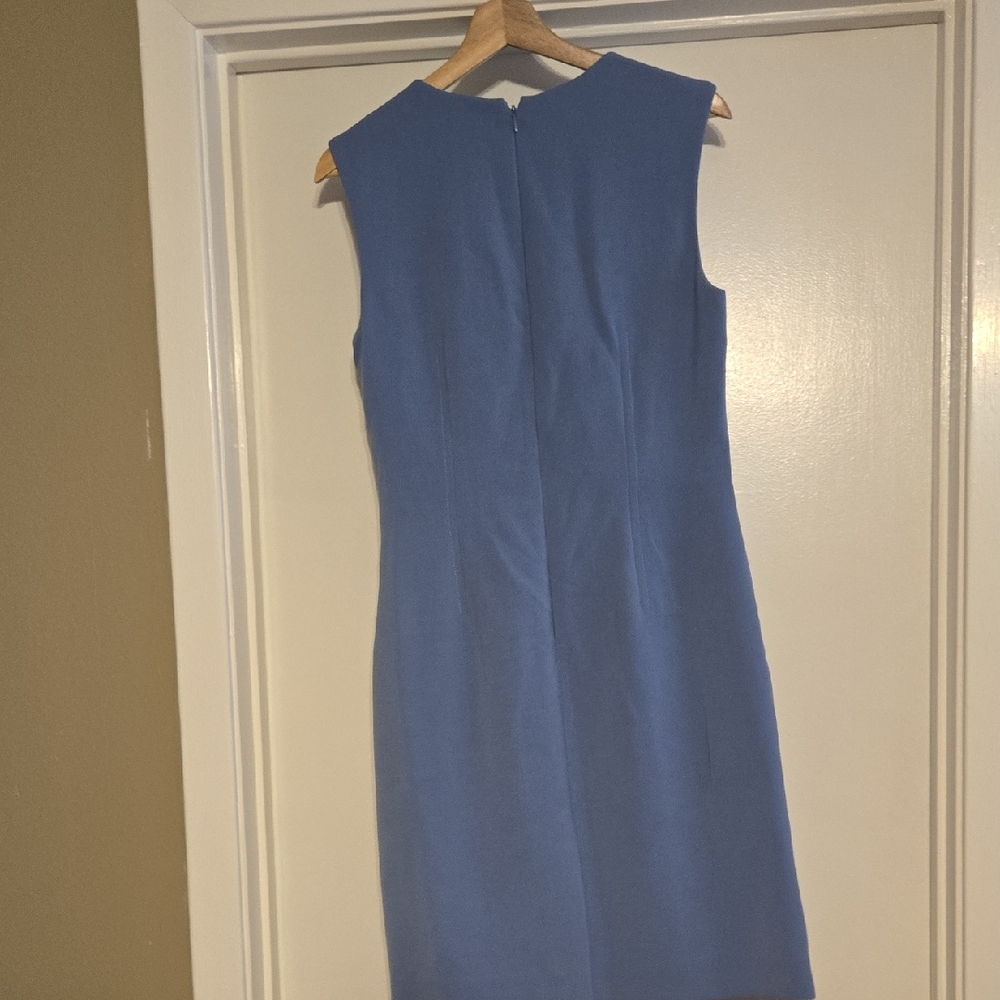 Tahari ASL Sky Blue Dress With Jacket - Picture 5 of 8
